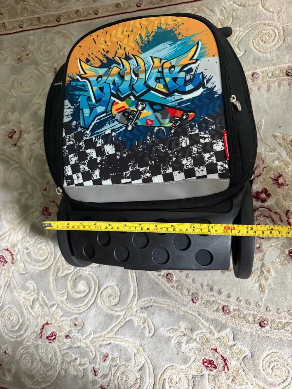 🆕Nikidom roller up xl Graphic Kids Backpack - Yellow, Blue, Black new